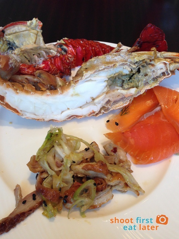 Marco Polo Hotel Ortigas Cucina Restuarant Buffet- lobster, duck salad, salmon