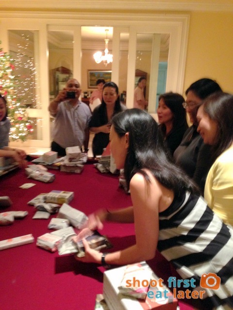 Christmas Party - playing white elephant