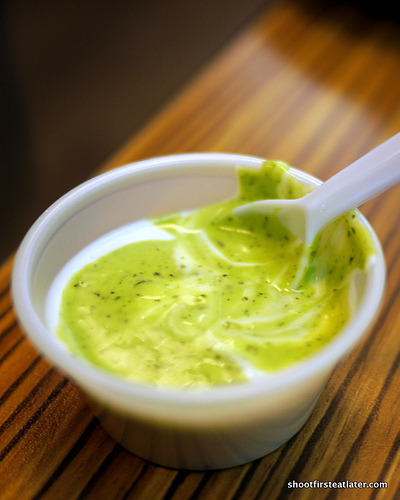 mint & yogurt dressing