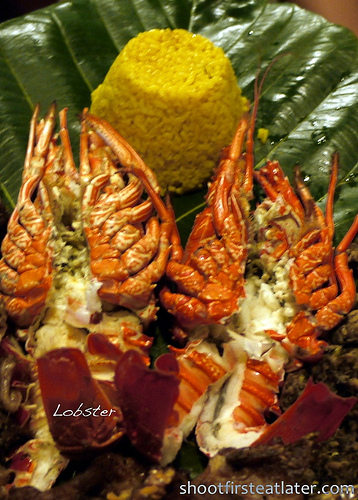 Pension Ivatan platter- lobster