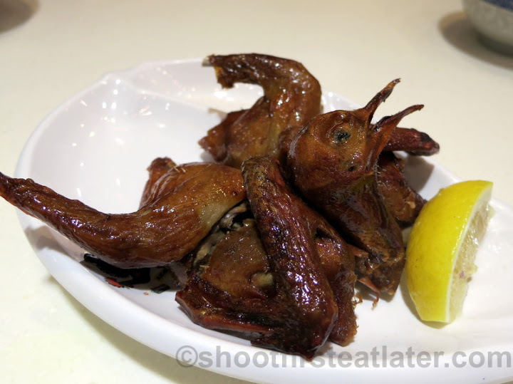 fried pigeon HK$35