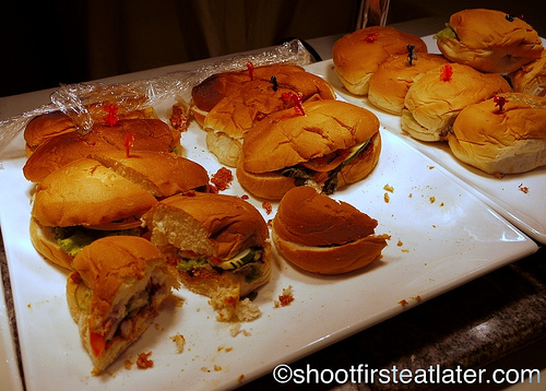 Hamilo Coast merienda - sandwiches