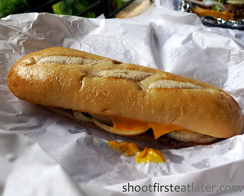 starving sailor sandwich - steak