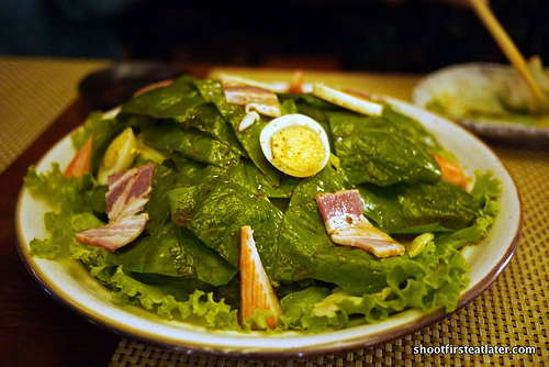 horenso shaki-shai salada