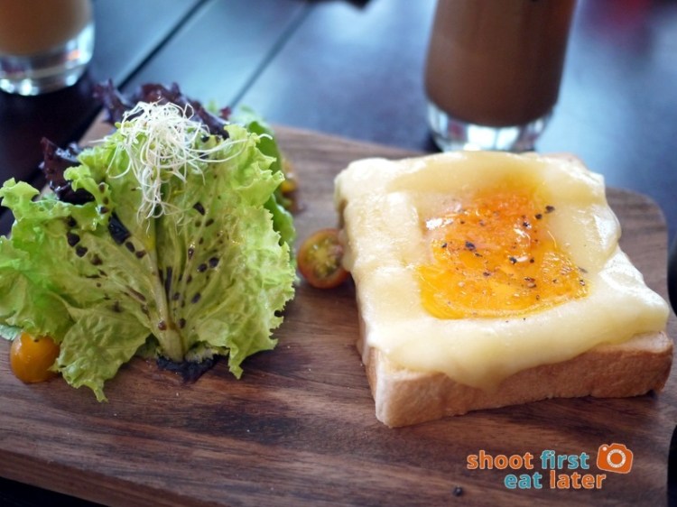 Refinery at Rockwell- Shirred Truffled Eggs with Toast P288