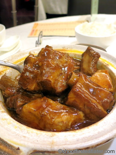 braised pork rib in -Chiu Chow- style HK$98