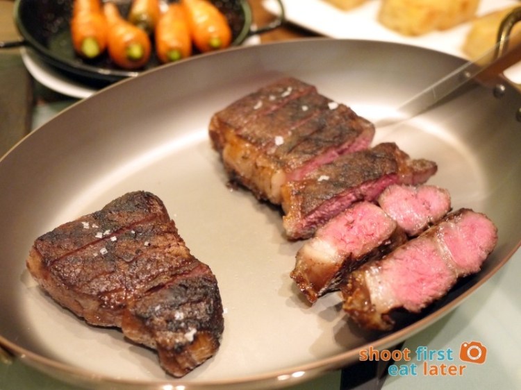 Allium Restaurant - Snake River Farms Black Wagyu Striploin with Bordelaise