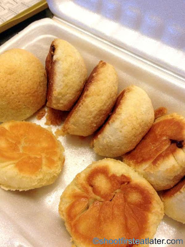 Tim Ho Wan's baked bun with bbq pork HK$15