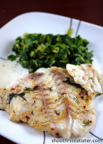 Cohen Lifestyle Seafood Meals- pan seared sole fish