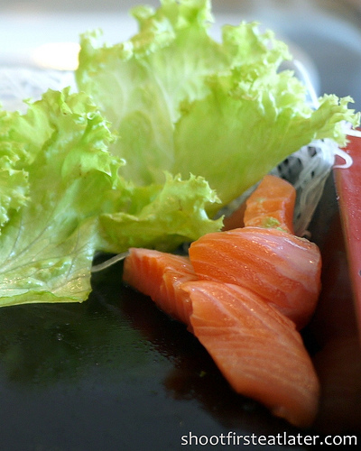 Salmon Sashimi