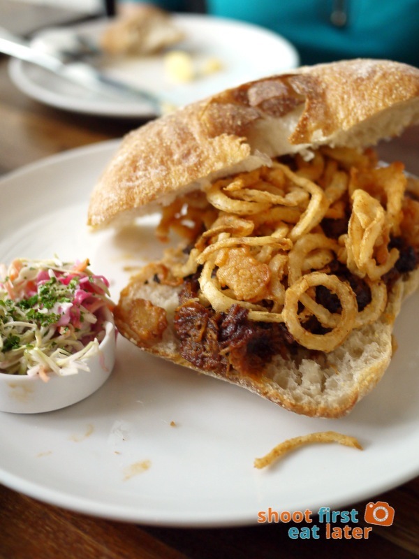 Wildflour Cafe + Bakery (Fort Bonifacio)- Pulled Pork on Ciabatta (sliders) P410