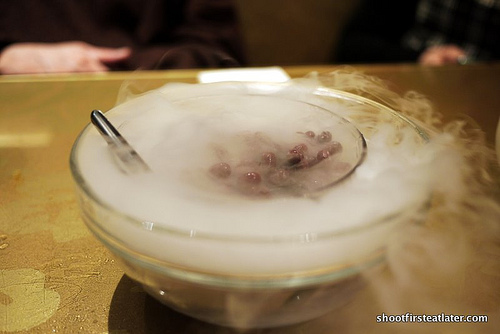 red beans w/ grass jelly