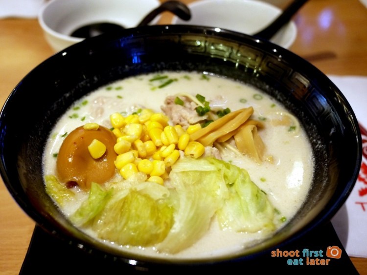 Tampopo Philippines - Deluxe Tampopo Black Pig Shabu Ramen P420