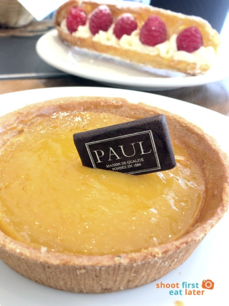 Paul Boulangerie Manila- lemon cream tartlet P210