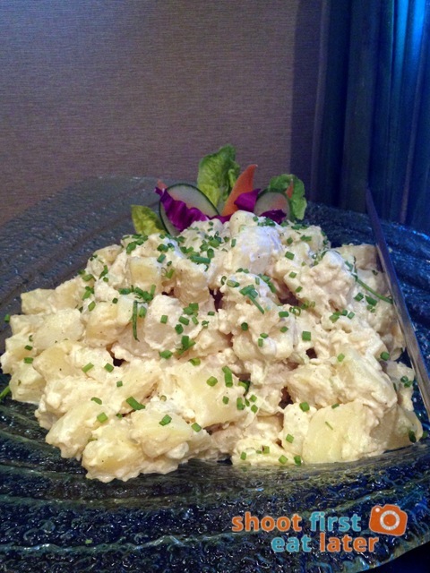 Oakroom Restaurant and Bar- potato salad with Ceasar dressing