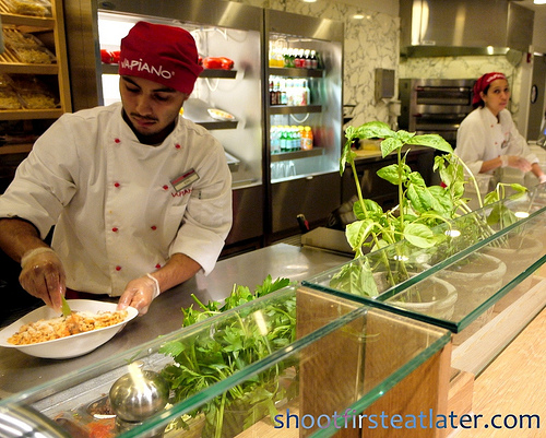Vapiano fresh herbs