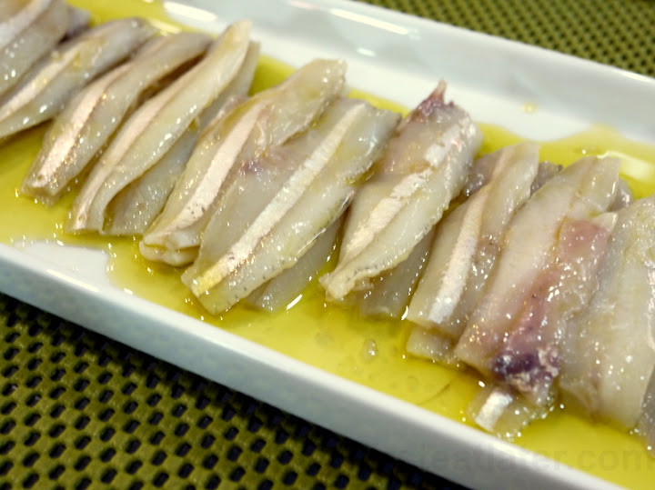 boquerones (anchovies marinated in vinegar)