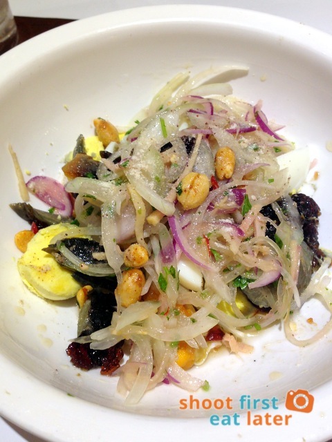 Wooden Spoon - Red & Century Egg Salad P155