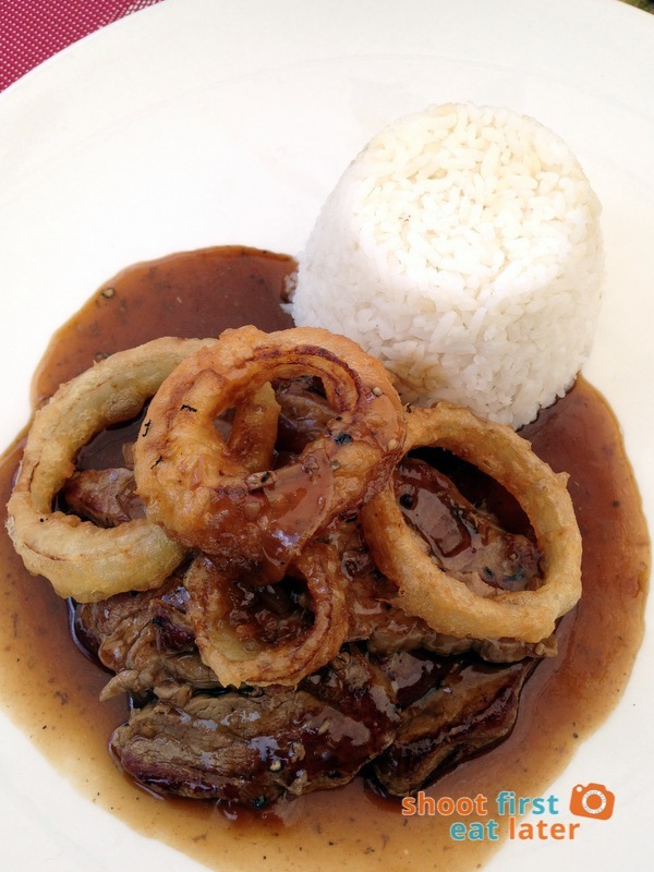 Le Chef at The Manor, Baguio- Beef Steak Tagalog