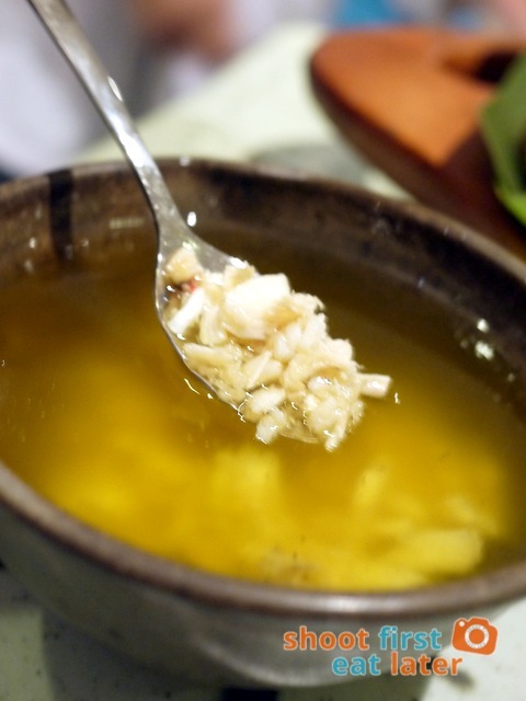 Pepita's Kitchen Hayop na Degustacion- crab garlic butter