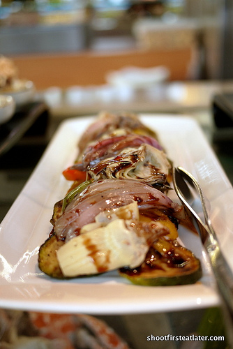 mixed grilled vegetables