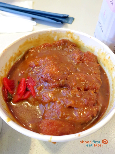 pork curry with rice 