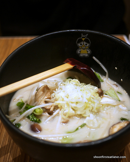 Assorted Mushroom Ramen w soup