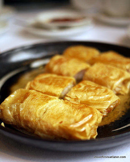 fried bean curd skin roll