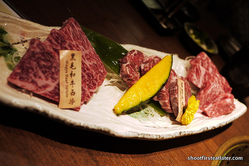 assorted wagyu combo