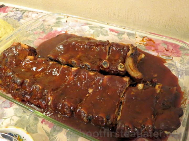 Tony Roma's bbq ribs