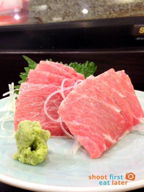 Tanabe Japanese Resaurant- Chu Toro (fatty tuna) sashimi P1,800