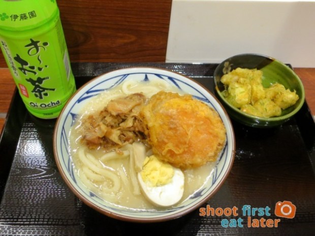 Marugame Udon - pork broth udon (M) HK$38