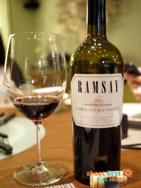 Allium Restaurant - Ramsay Cabernet Sauvignon