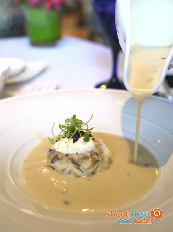 Mandarin Oriental Manila - The Tivoli- Richard Toix Degustacion Menu - Potato & Leek Soup New Style