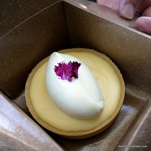 Tartine Bakery lemon cream tart