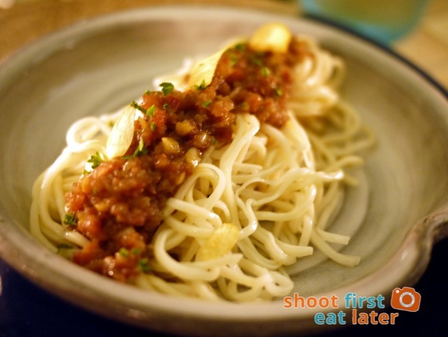 longganisa't bawang hamonado sauce