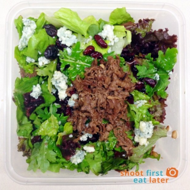 Sukiyaki steak salad