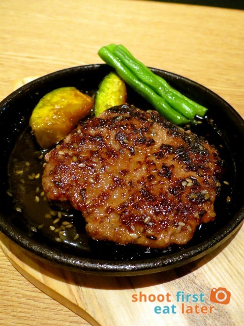 Jika Udon- wagyu hamburger steak HK$28