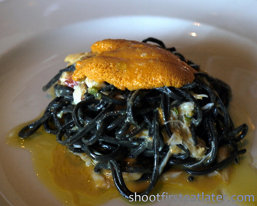 Osteria Mozza-squid ink chitarra freddi
