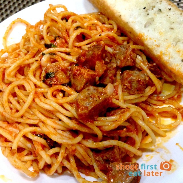 rosemary sausage spaghetti