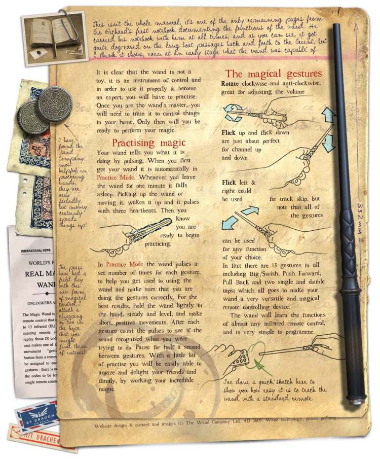 'The Wand Company - Brief Manual