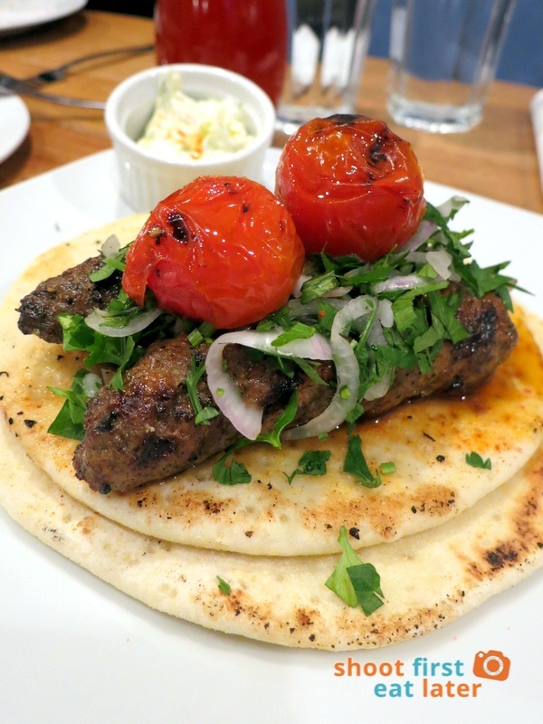 Cyma Restaurant (Shangri-La)- Ground Lamb Souvlaki P495