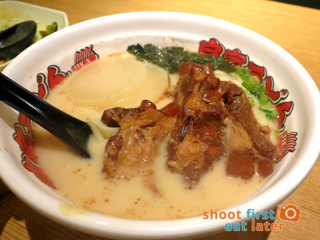 Jika Udon - udon with pork cartilage in pork soup HK$45