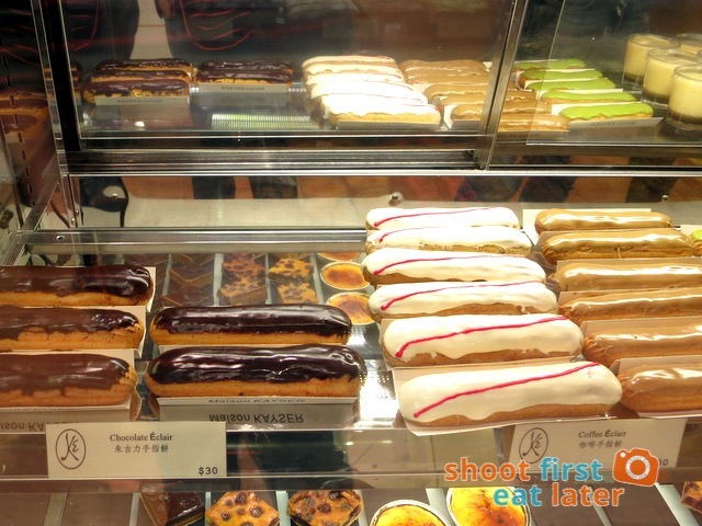 Eric Kayser Hong Kong - chocolate, coffee eclair HK$30