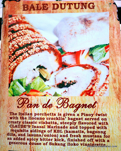 Bale Dutung Pan de Bagnet
