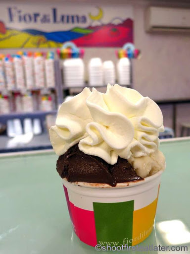 Fior Di Luna Il Gelato- dark chocolate & almond gelato