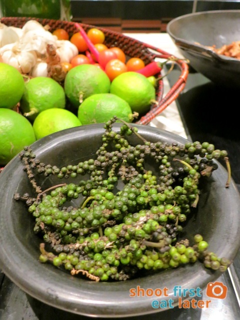 Spiral Buffet- fresh peppercorn