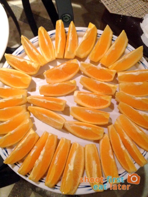 orange slices