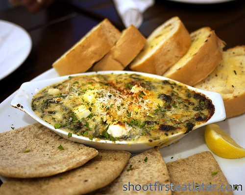 spinach & artichoke fondue