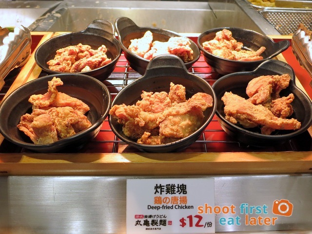 Marugame Udon - deep fried chicken HK$12